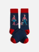 Dark Blue Christmas Sock