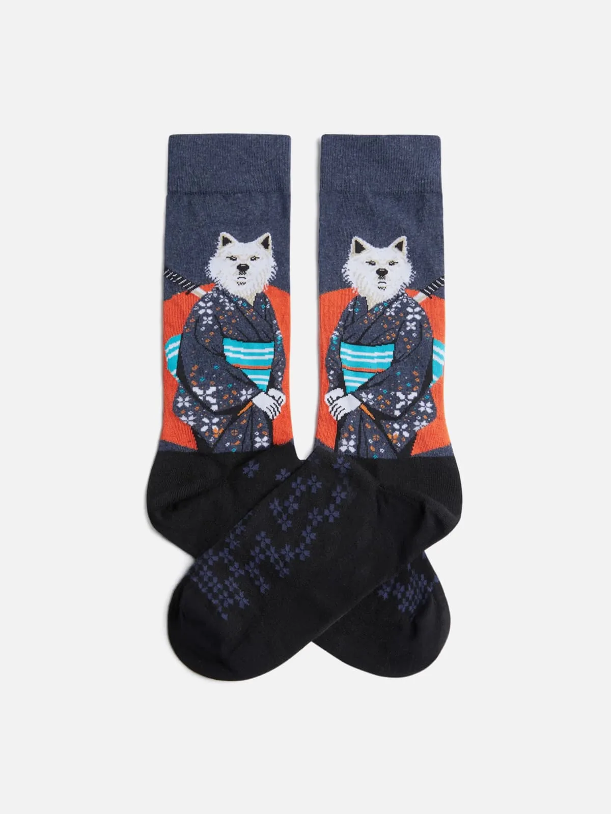 Samourai Socks Dark Blue