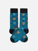 Skulls Socks Blue