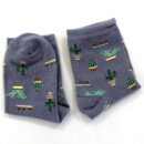 Cactus Socks - Gray